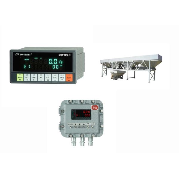 Concrete Ration Batch Weighing Controller With VFD Display RS232 Communication