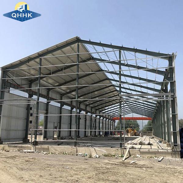 Stable Long Span Fabricated 10000 Sqm Workshop Steel Structure Industrial Warehouse Durable