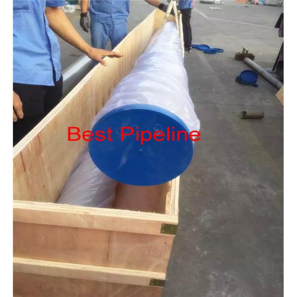 UNS N08904 Spiral Welded Stainless Steel Pipe Heat Exchangers Boiler Use