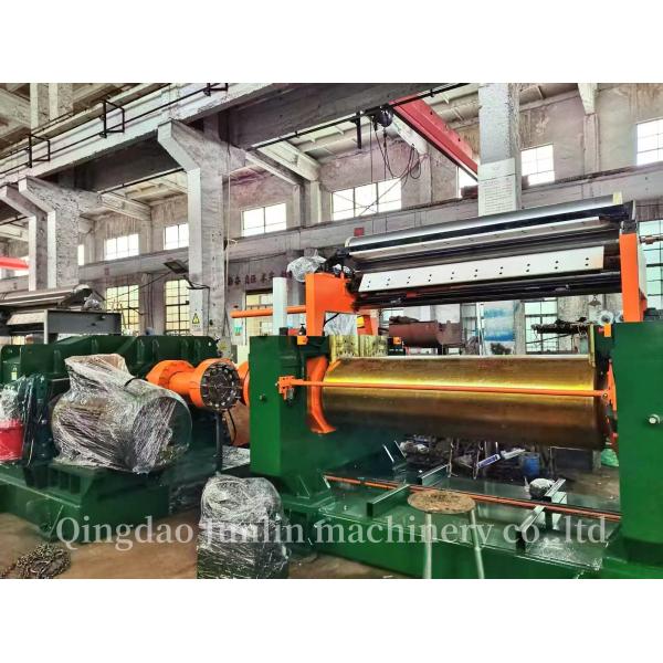 Automatic PLC Control Two Roll Open Rubber Mixing Mill Rubber Processing Machine