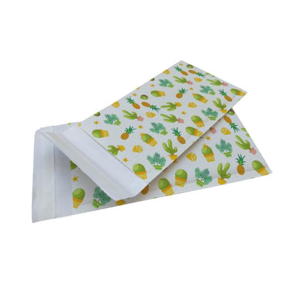 Recyclable Kraft Corrugated Envelopes Pantone CMYK Printing IECC
