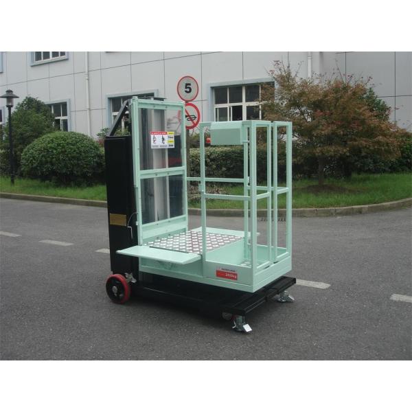 200kg Rated Load Aerial Order Picker Semi Electric 4.3m For One Person Stock Picking
