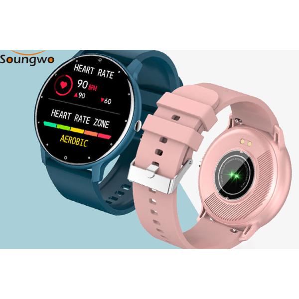 SC7A20 Sensor Bluetooth Smart Watch Blood Pressure IPS Screen 200mAH For Girls