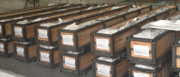 ST52 / 20MnV6 Hollow Steel Rod Chrome Plated , Hollow Threaded Rod