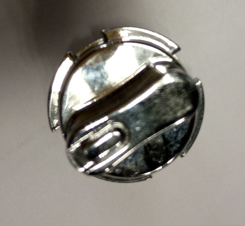 Customized Silver Anodizing Precision CNC Aluminum / Zinc Alloy Turned Twist Switch