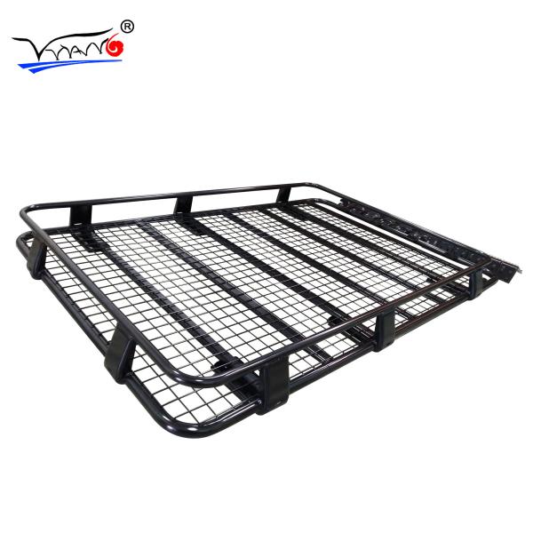 Rain Slot Roof Tray Basket , Steel Roof Rack Cargo Basket E006 Q2 Model
