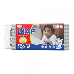 China Mexico Market Green ADL Organic Disposable Baby Nappies Diapers in Bales for Talla 3 on sale