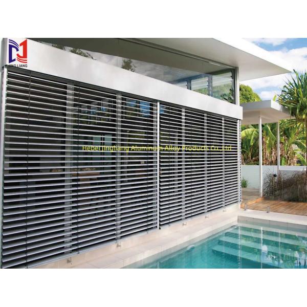 Aluminum Fixed Louver Durable Solution For Ventilation Needs