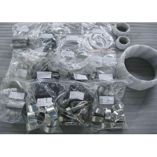 Forged Ball Valve Body Cap Stem Bearing Plate Non Assembled Trunnion