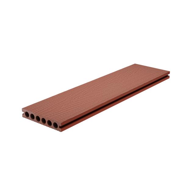Embossing 150 X 25 WPC Decking Board 3D Deep Embossed Plastic Outdoor Decking Boards