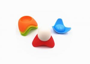 Cheap Cute Silicone Kitchen Gadgets / Silicone Egg Holder Color Customized for sale