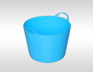 Cheap 35L Medium PE Storage Tubtrug Bucket Tub with Two Handle Many color Available for sale