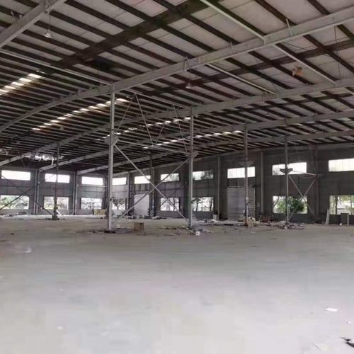 Prefab Building Hot-Rolled Steel Structure Frame Warehouse With Earthquake Proof Design Load