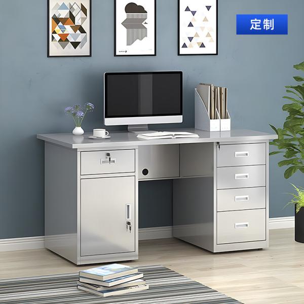 Xinlongfei 201/304 Stainless Steel Customized Drawer-Type Cashier With Lock Office Computer Desk