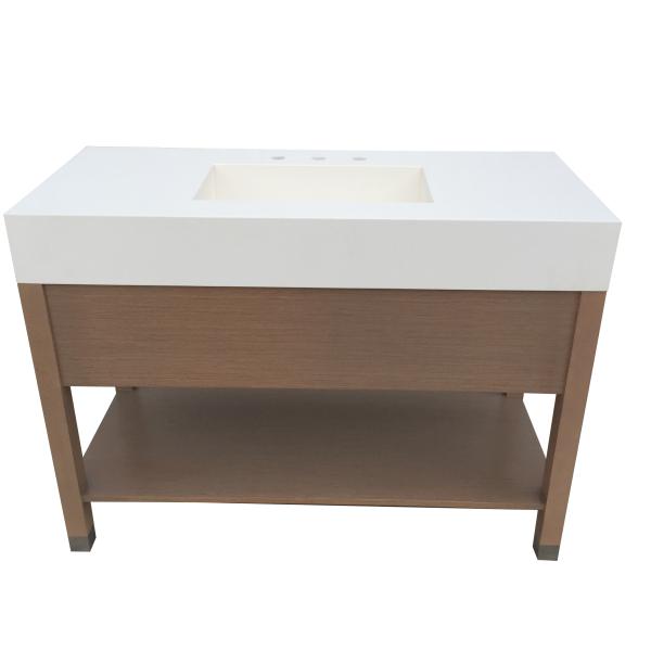 Freestanding plywood hotel bathroom vanity/bathroom cabinet