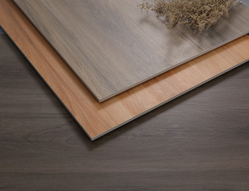 Bedroom Wood Effect Ceramic Floor Tile Black Wood Porcelain Tile 200*1200mm