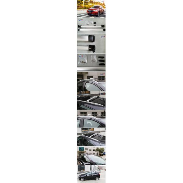Silver Car Top Roof Rack Crossbar , B043 Honda HRV 2015 - 2018 Car Top Cross Bars 