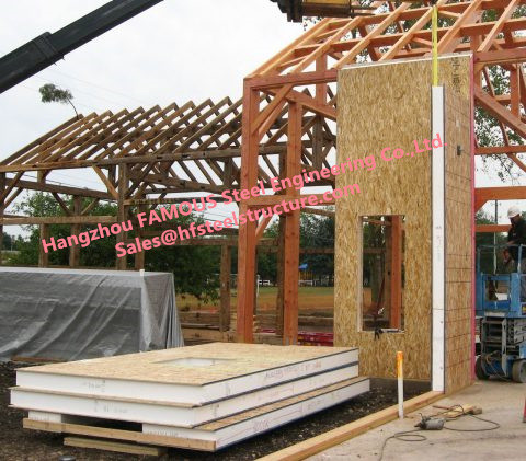 High Performing Insulated Green Material OSB Facing EPS Structural Insulated Panel SIPs Roof Wall Sandwich Panel
