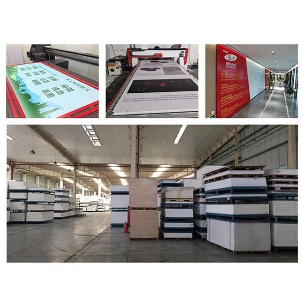 1220x2440mm PVC Foam Board High Density Plastic Sheets Building Material