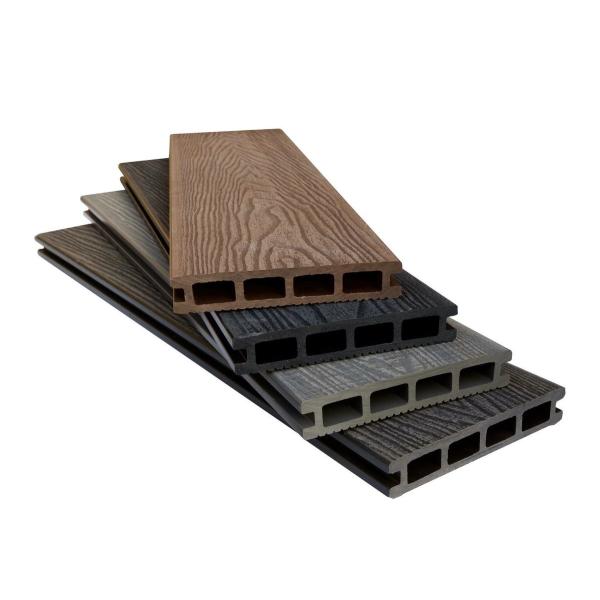 2200mm WPC Floor Decking 3d Wall Cladding Panels 146 X 22MM Composite Floor Decking