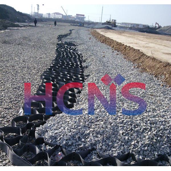 High Strength Driveway Gravel Geocell Ground Grid Paver For Slope Protection
