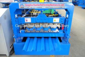 Cheap Standard 686mm IBR Roofing Sheet Roll Forming Machine With PLC Control System for sale