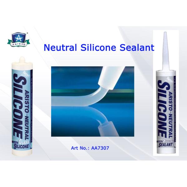 Low Modulus Neutral Cure Silicone Sealant One Part Clear / White / Black / Gray Custom Color