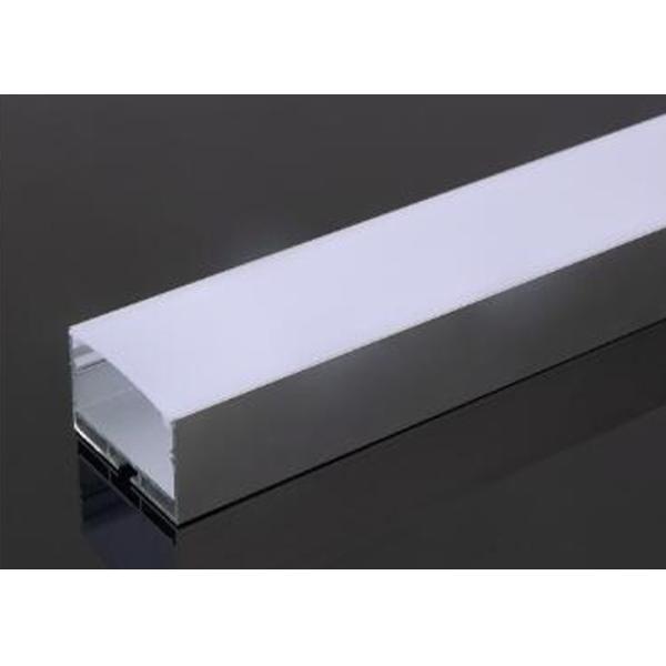 Square Shape LED Aluminum Square Tubing Anodized Surface Finish