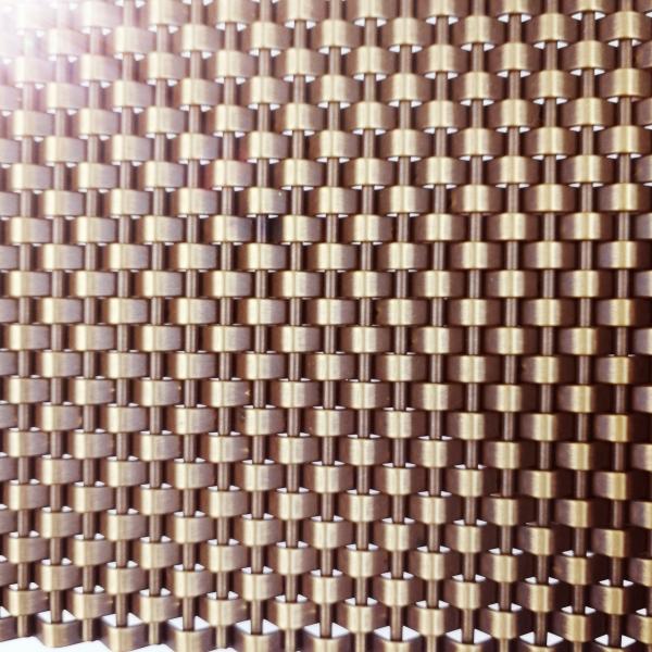 Transparent Metal Mesh Woven PVD Coating For Building Facades