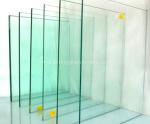 Annealed Float Laminated Clear Toughened Glass For Table Tops , Storefront Glass