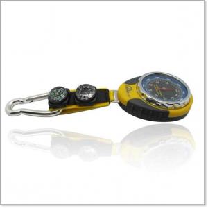 Cheap Digital Altimeter Barometer Mingle Thermometer Hanging Ring For Outdoor Activity for sale
