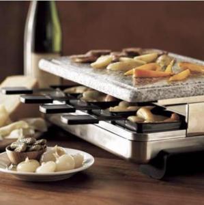 Cheap 8 persons Raclette Grll / Barbeque Grill / Frying pan  with marble plate for sale