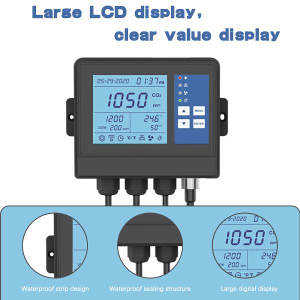 240V Humidity Greenhouse Climate Controller Systems Fan For Animal Husbandry