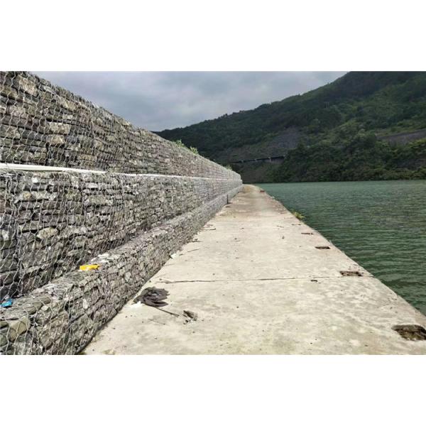 3x1x1m PVC Coated Gabion Box Twist Rock Cage Retaining Wall