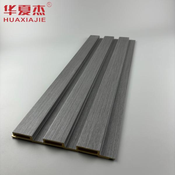 New Product Explosion Wpc Fluted Wall Panel Moisture Proof Pvc Decor Wall Panel Building Material