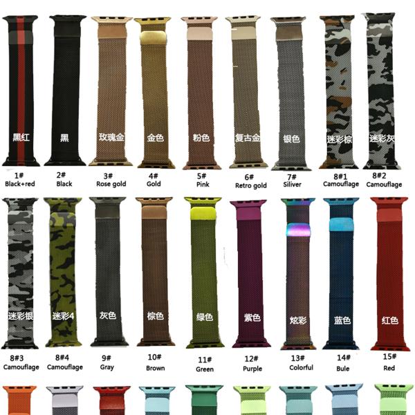 38mm Smart Watch Band Stainless Technology And Life 44mm Apple Watch Milan Strap