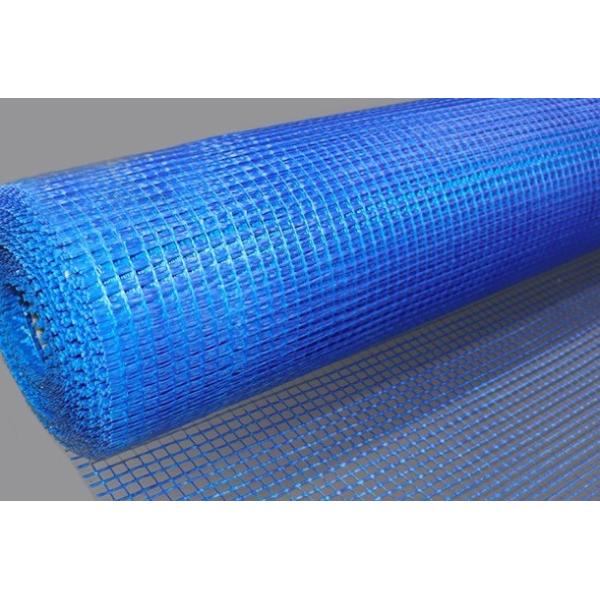 Blue Anti Cracking Fiberglass Screen Mesh 38 X 38mm 160g/m2 High Tensile