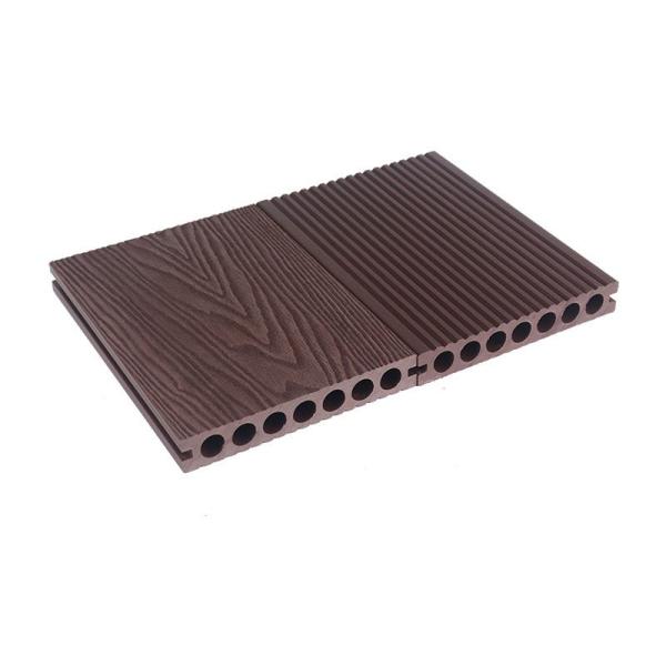 145x22mm WPC Decking Board Outdoor Indoor Wood Plastic Composite Flooring