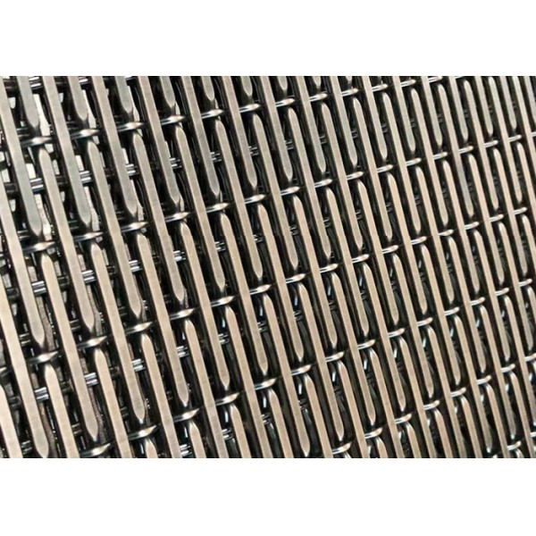 50% Open Area 7kgs/sqm Weight 3.2mm Thickness Decoration Wire Mesh for Interior and Exterior Decoration