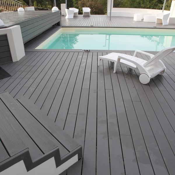 Best Sale Ash WPC Swimming Pool Decking with Affordable Materials