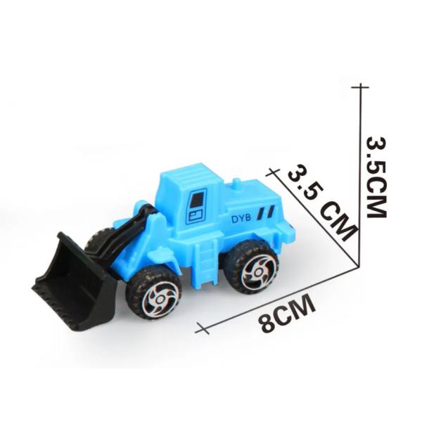 Children′s Inertia Toy Car Set Engineering Car 4 Different Vehicles Mixed with Friction Car Little Boy Likes