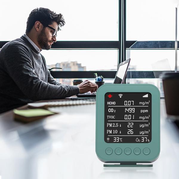 128MB Home smart IAQ Monitoring Equipment Sensor Realtime Monitoring & Data Logging