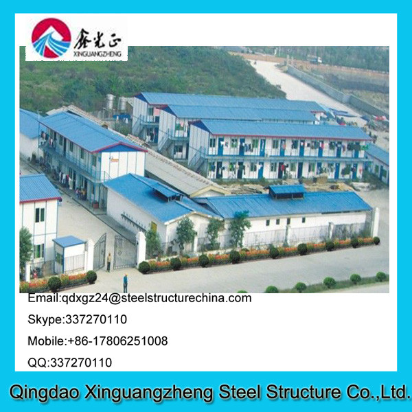 New container living house designed steel structure