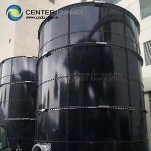 Cheap 20000m3 Glass Fused Steel Tanks With Vertical Cage Cat Ladder for sale