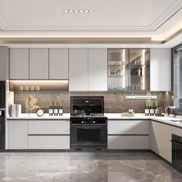 Factory Customized Design Modern Kitchen Cabinets Cuisine and Other Kitchen Furniture Kitchen Islands