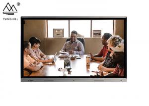 Cheap UHD 55 Inch Touch Screen Display Interactive Whiteboard Video Conferencing for sale