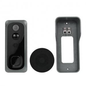 Cheap Anti Theft IP54 Smart Video Doorbell 1080p Hd Wireless Peephole Cam Door Bell for sale