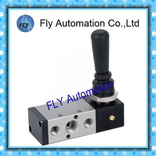 0-0.9Mpa 5/2 Way 1/4 Shako TSV86522 Hand Lever Pneumatic Manual Valve