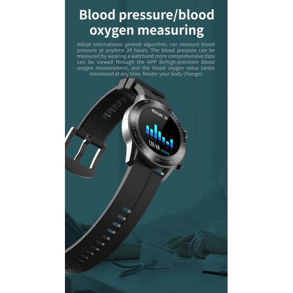 Android NFC Leather Strap Speech Recognition For Huawei GT2 Smartwatch