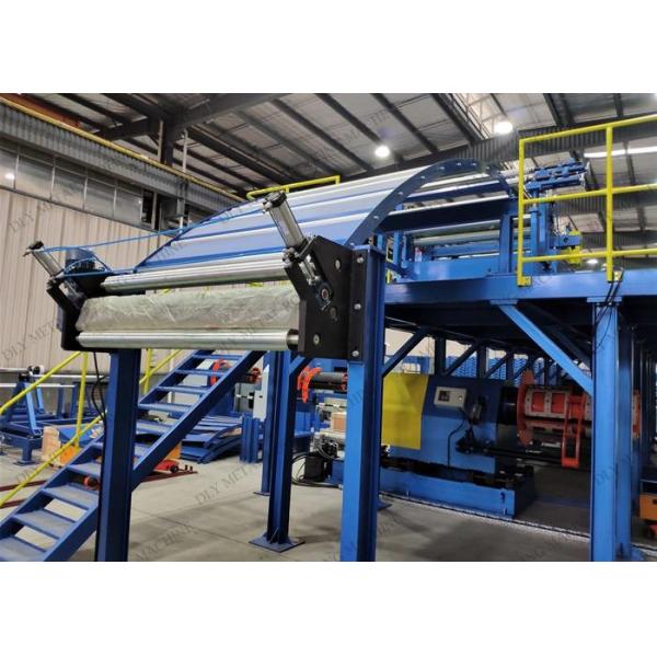 CE PU Metal Roof Panel Machine 130m PIR Sandwich Panel Machine